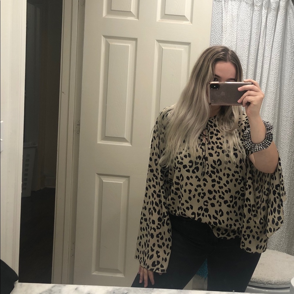 Buddy love animal print top